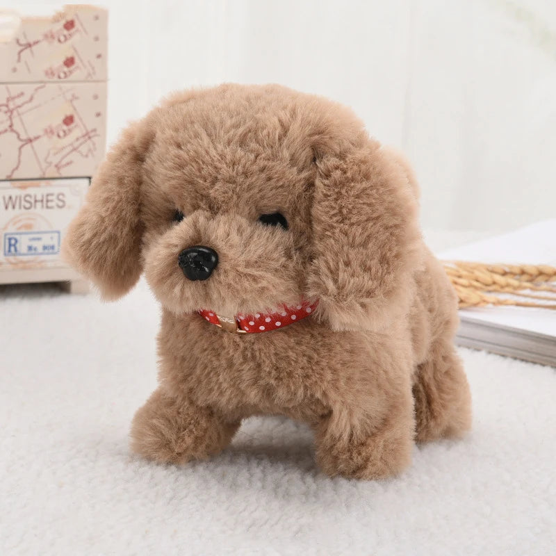 Cute & Cuddly Electronic Walking Plush Puppies